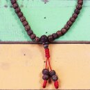 Gebetskette - Halskette - Raktu Mala Kette - Meditationskette - Small  Guru double