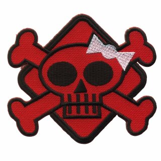 Patch - Skull Poison - red