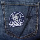 Aufnäher - Space Journey - Astronaut - blau-weiß - Patch