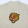 Patch XL - Tiger head yellow - back patch