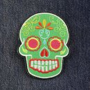 Patch - Skull Mexico - green