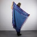 Kufiya - purple - turquoise - Shemagh - Arafat scarf