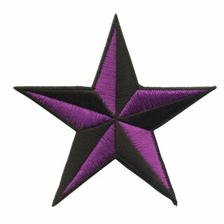 Patch - Star black-purple