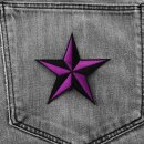 Patch - Star black-purple