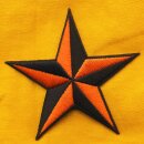 Patch - Star black-orange