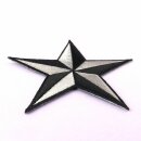 Patch - Star black-grey
