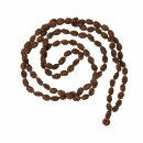 Prayer chain - Necklace - Mala chain - Meditation chain - Rudraksha beads - Model 04 - 2 Mukhi