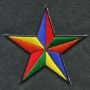 Patch - Star blue-yellow-green-orange