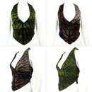 Neckholder - Top - Crop Top - Jersey - Batik - Tie dye -...