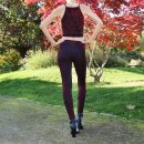 Leggings - Batik - Aridity - rot-burgund