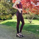 Leggings - Batik - Aridity - rot-burgund