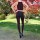 Leggings - Batik - Aridity - rot-burgund