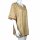 Cotton shirt short sleeve brown-beige shirt batik