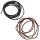Lederarmband - Lederschnur - Lederband - geflochten