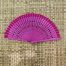 Fan - frond - foldable fan - hand fan - single color - large - dolphin