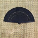 Fan - frond - foldable fan - hand fan - single color - large - dolphin