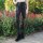 Leggings - Batik - Bamboo - schwarz - braungrau