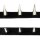 Leather collar with killer rivets 1-row - choker - gothic punk leather collar