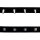 Leather collar with killer rivets 1-row - choker - gothic punk leather collar