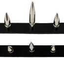 Lederhalsband mit Killernieten Mix 1-reihig - Choker -...