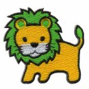 Aufnäher - Löwe - gelb-grün - Patch