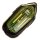 Tin toy - candle boat pop pop boat mini litho rattle boat made of tin green