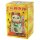 Glückskatze - Maneki-neko - Winkekatze - 18 cm - weiß