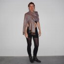 Scarf in pashmina style Floral Eyes 210x70cm Ethno Boho scarf