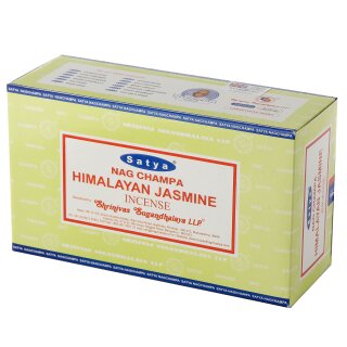 Räucherstäbchen - Satya Nag Champa - Himalayan Jasmine - indische Duftmischung