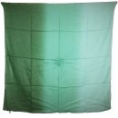 Cotton Scarf - green - color gradient - squared kerchief