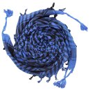 Kufiya - basic woven blue-black - Shemagh - Arafat scarf