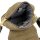 Umhängetasche olivgrün beige Tasche gewaschene Jute Schultertasche Tragegriff