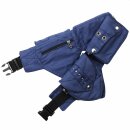 Gürteltasche - Jeremy - blau - Bauchtasche - Hüfttasche mit mehreren Taschen