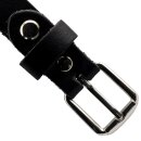 Gürtel aus Leder 2cm Ledergürtel mit Schnalle...