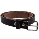 Gürtel aus Leder 2cm Ledergürtel mit Schnalle...