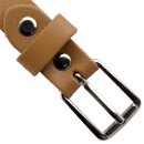 Gürtel aus Leder 2cm Ledergürtel mit Schnalle...