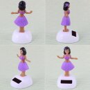 Armaturenbrett Wackelfigur Hula Frau Solar Hawaiian Hula...