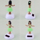 Armaturenbrett Wackelfigur Hula Frau Solar Hawaiian Hula Girl tanzend