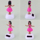 Armaturenbrett Wackelfigur Hula Frau Solar Hawaiian Hula Girl tanzend