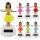 Solar Wobble Figure - Hula Girl - purple