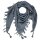 Kufiya grey-blue dark - grey-blue dark Shemagh Arafat scarf