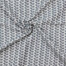 Kufiya white grey-blue dark Shemagh Arafat scarf