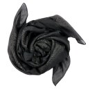 Cotton Scarf Indian pattern 1 black grey flowers grey...