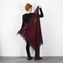 Palituch - schwarz - rot-bordeaux - Kufiya PLO Tuch