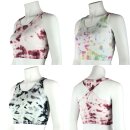 Crop Top - Racerback - Batik - Allover- verschiedene Farben