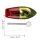 Blechspielzeug Kerzenboot rot mit Schornstein Pop Pop Blech Boot Knatterboot