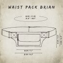 Gürteltasche - Brian - schwarz - Bauchtasche - Hüfttasche