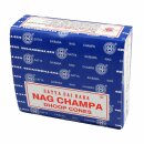 Satya Dhoop Cones Sai Baba Nag Champa the blue classic incense candle indian fragrance mixture