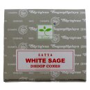 Satya Räucherkegel White Sage weißer Salbei Räucherkerze indische Duftmischung