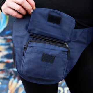 Gürteltasche - Nico - blau - Bauchtasche - Hüfttasche